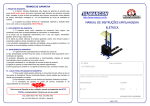 MANUAL EMPILHADEIRA ELÉTRICA - 4402