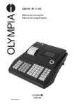 CM 910 / 911 / 912 Manual de instruções Manual de programação