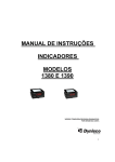 MANUAL DE INSTRUÇÕES INDICADORES MODELOS