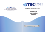 manual de instruções ts 9200 manual de instruções