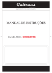 Manual de Instruções CROMATEC