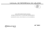 MANUAL DE REFERÊNCIA DO USUÁRIO