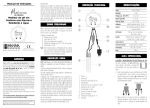 Manual de Instruções Medidor de pH em Contínuo com Alarme e