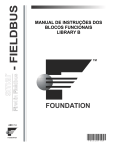 Manual de Instruções dos Blocos Funcionais - Library B