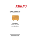 MANUAL DE INSTRUÇÕES GERADORES À GASOLINA: NGE12E