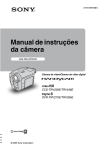 Manual de instruções da câmera