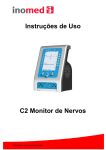 Instruções de Uso C2 Monitor de Nervos