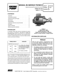 MANUAL dE SERVIÇO TÉCNICO