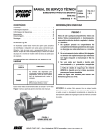 MANUAL dE SERVIÇO TÉCNICO