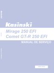 Manual de Serviço - Mirage 250 EFI & Comet GT