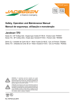 Safety, Operation and Maintenance Manual Manual de