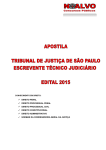 apostila (vunesp)- escrevente tj-sp 2015