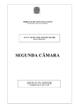SEGUNDA CÂMARA - Tribunal de Contas da União