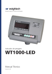 WT1000-LED - Primax Balanças