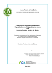 Potencial de Utilização de Resíduos Depositados em Antigas