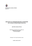 Aplicações de Criptografia Baseada em Identidade