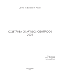 COLETÂNEA DE ARTIGOS CIENTÍFICOS 2006