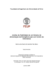 Análise de Fiabilidade de um Sistema de Alimentação de