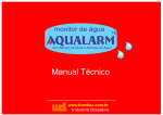 Manual Aqualarm.cdr - Boia de Caixa d`água | Sensor Nível Água