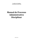 Novo Manual de Processo Administrativo Disciplinar