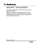 SECURA™ DR D234DRG - Medtronic Manuals: Region