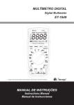 MULTÍMETRO DIGITAL MANUAL DE INSTRUÇÕES ET-1649