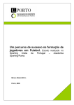 Um percurso de sucesso na formação de jogadores em Futebol