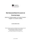 distribuição/identificação de contentores