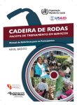 CADEIRA DE RODAS - World Health Organization