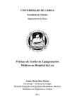 Práticas de Gestão de Equipamentos Médicos no Hospital da Luz