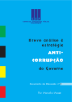Análise á Estratégia Anti-Corrupção - CIP