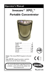 Invacare® XPO ™ Portable Concentrator