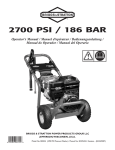 2700 PSI / 186 BAR - Pdfstream.manualsonline.com