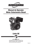 Manual Motor Estacionario Diesel Linha DE_V3