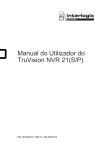 Manual do Utilizador do TruVision NVR 21(S/P)