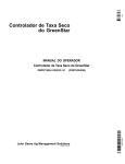 Controlador de Taxa Seco do GreenStar MANUAL DO OPERADOR