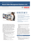 Bosch Video Management System v.4.5