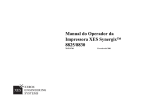 Manual do Operador da Impressora XES Synergix™ 8825/8830