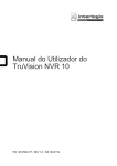 Manual do Utilizador do TruVision NVR 10