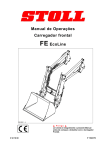 Manual de Operações Carregador frontal FE EcoLine