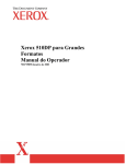 Xerox 510DP para Grandes Formatos Manual do Operador