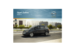 Manual Opel Zafira 2012