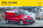 Manual Opel Vivaro 2013