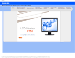 Manual electrónico do utilizador para o monitor LCD da Philips