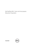 Dell OptiPlex 3010 - Factor de forma pequeno Manual do Proprietário