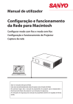 Configuração e funcionamento da Rede para Macintosh