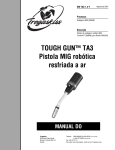 TOUGH GUN TA3 Robotic Air-Cooled MIG Gun