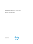 Dell OptiPlex XE2 Small Form Factor Manual do proprietário
