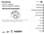 Séries FINEPIX S8600 Manual do Proprietário