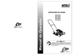 manual para cortadores de grama / gasolina